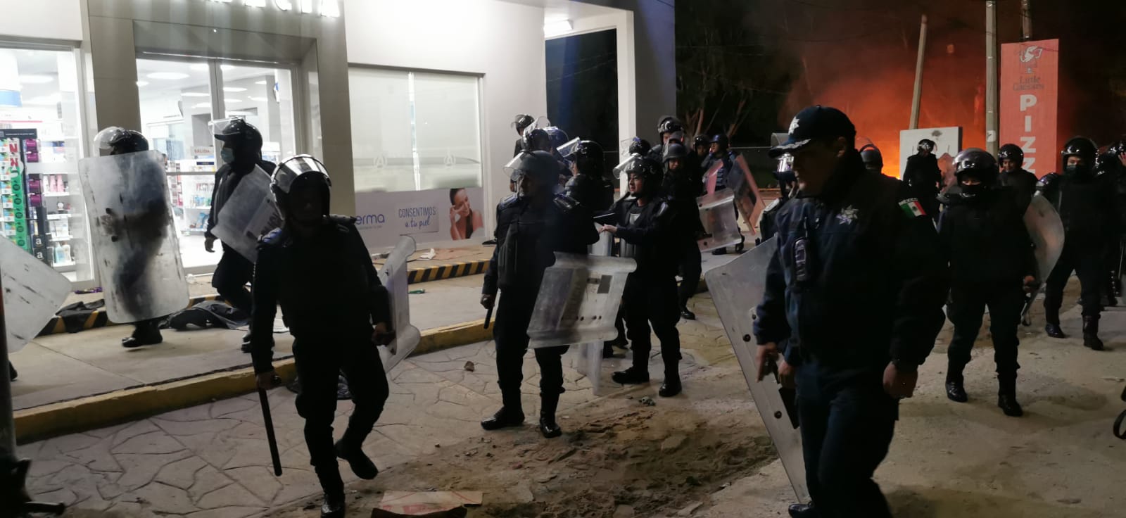 Instala SSPO, Sedena y GN circuito de seguridad en el crucero del Aeropuerto