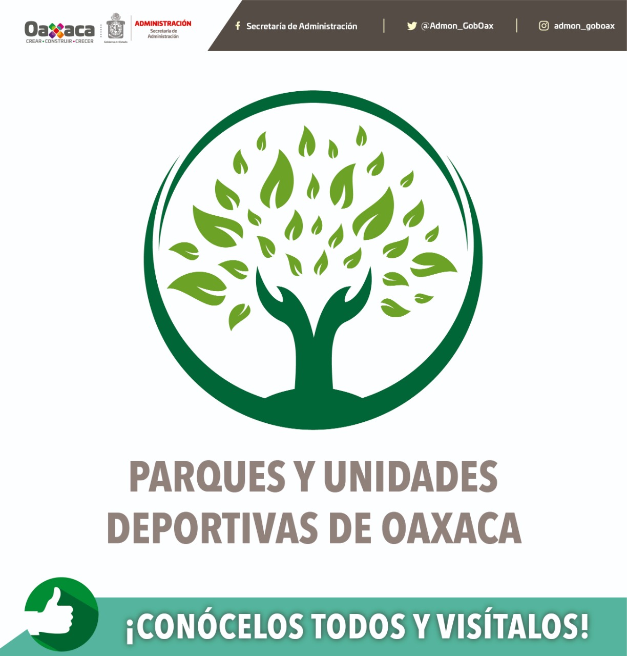 ¡Conoce el Catálogo de Parques de la Secretaría de Administración!