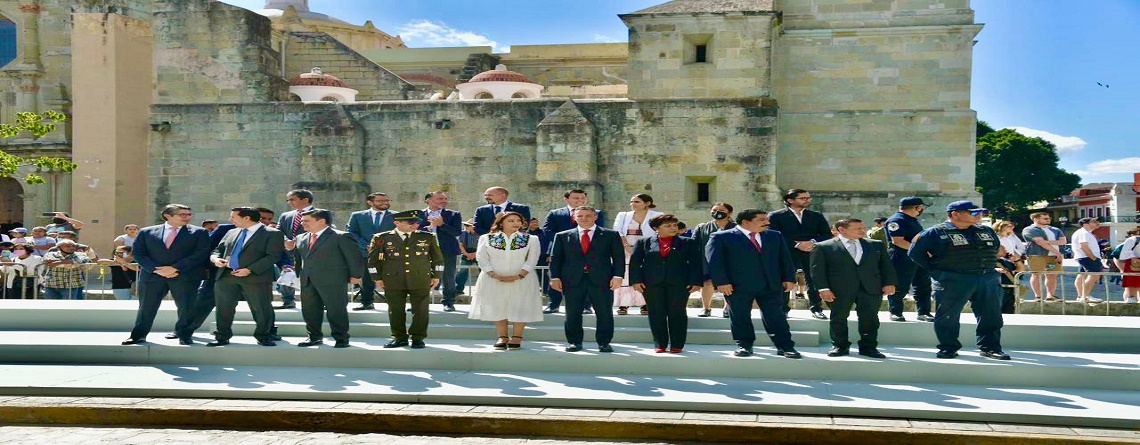 Conmemora Alejandro Murat CXII aniversario del inicio de la Revolución Mexicana