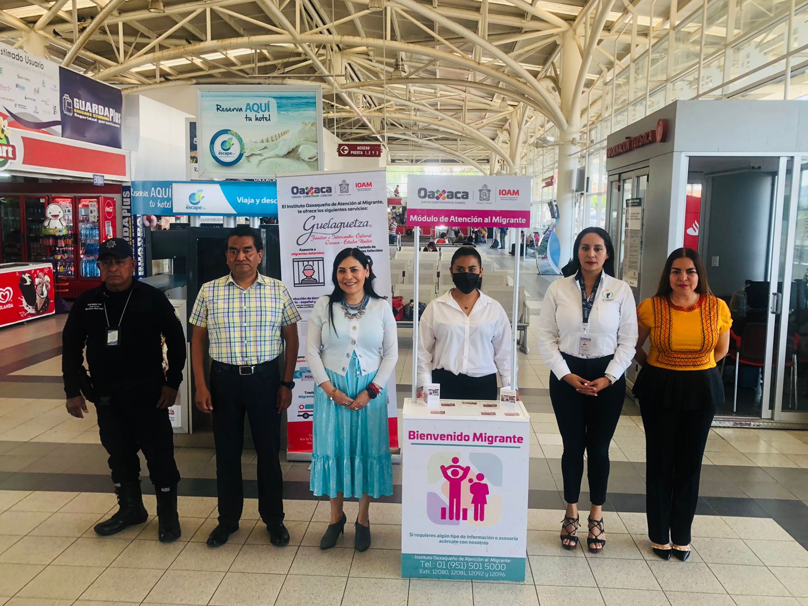 Arranca IOAM operativo “Bienvenido oaxaqueño y oaxaqueña migrante”, con motivo de la temporada de Todos Santos