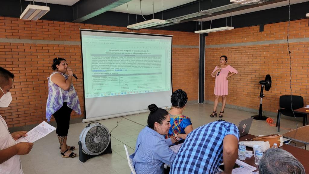 Realiza Fiscalía de Oaxaca taller para garantizar justicia a la comunidad Muxe y LGBTTTI de la región del Istmo
