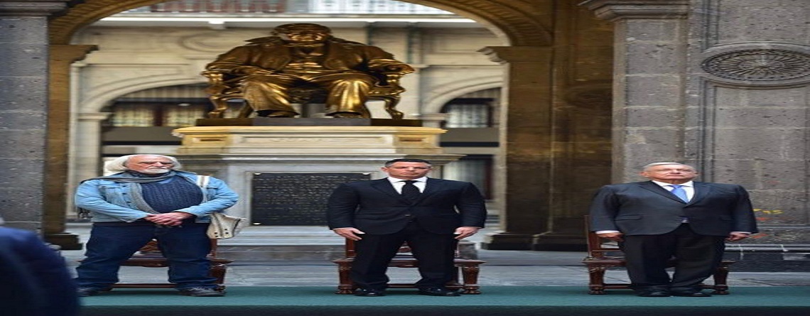 Asiste Alejandro Murat a la Ceremonia con motivo del Centenario Luctuoso de Ricardo Flores Magón en Ciudad de México