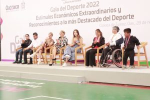 Encabeza Ivette Morán de Murat Gala del Deporte 2022; reconoció a lo más destacado del deporte oaxaqueño