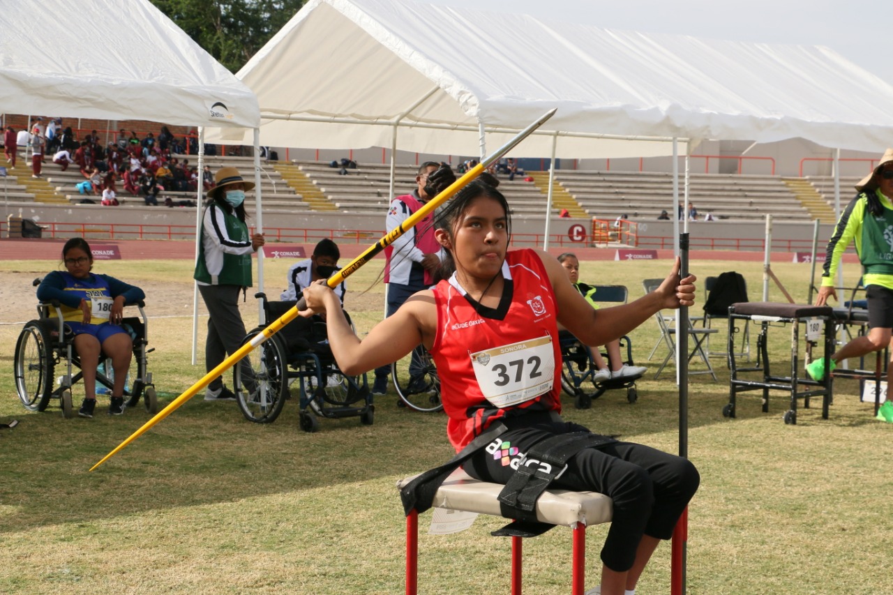 Plata y bronce para Oaxaca en el paraatletismo de los Paranacionales Conade 2022
