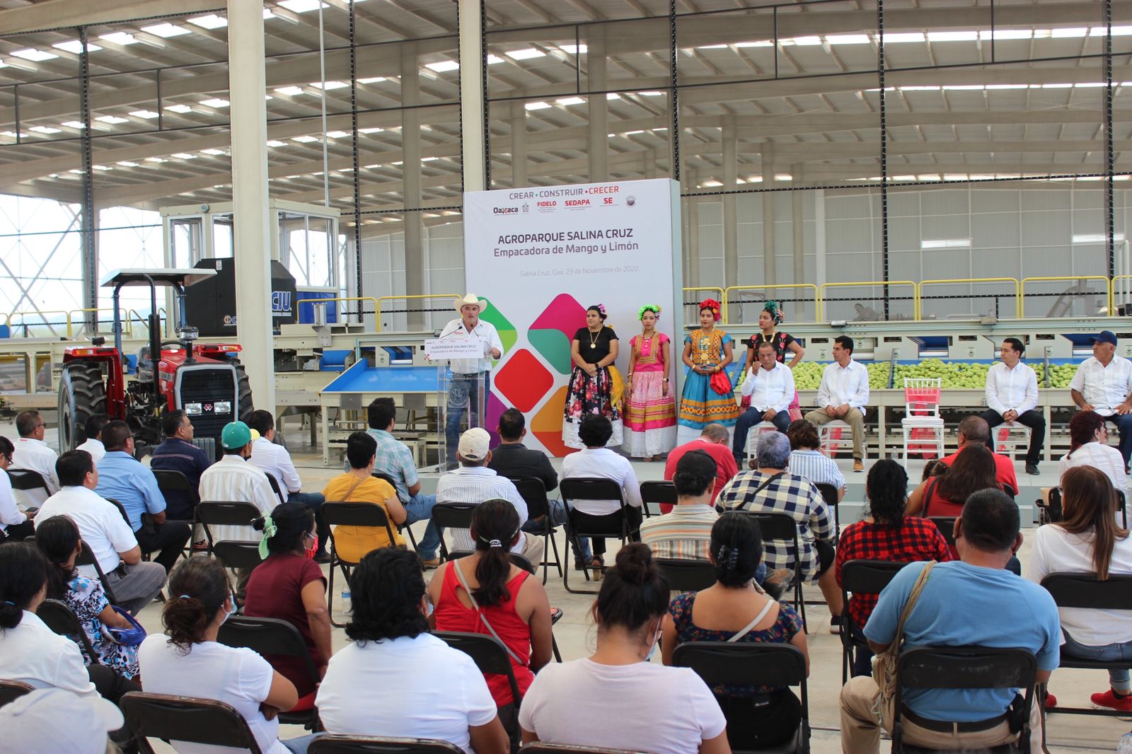 Inaugura Sedapa Agroparque del Istmo de Tehuantepec, un compromiso del Gobierno de Oaxaca