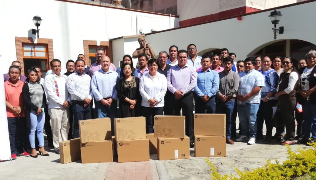 Entrega Titular de SSO equipo de cómputo para áreas de Salud