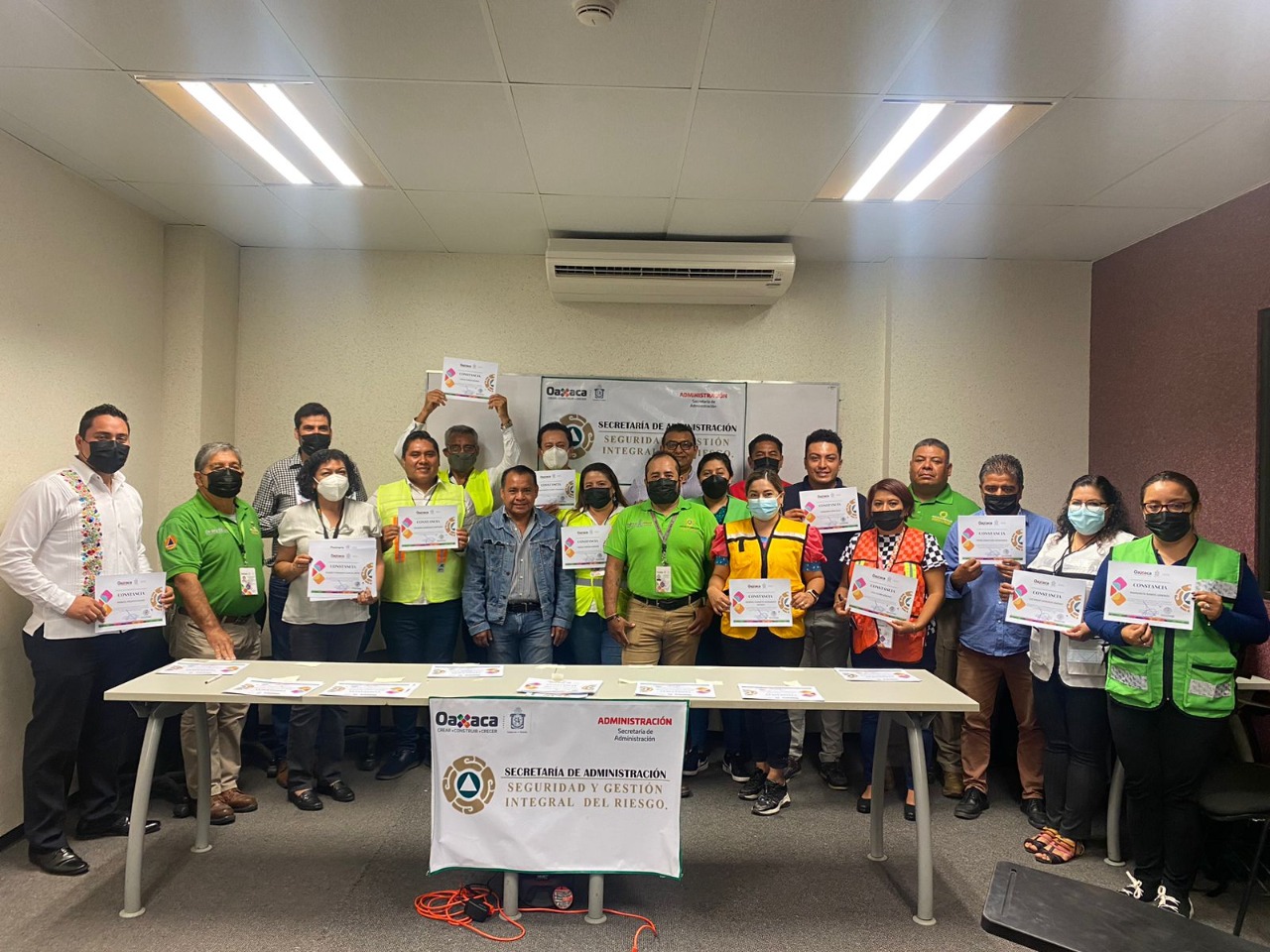 Consolida Secretaría de Administración equipos de Protección Civil en Ciudad Judicial