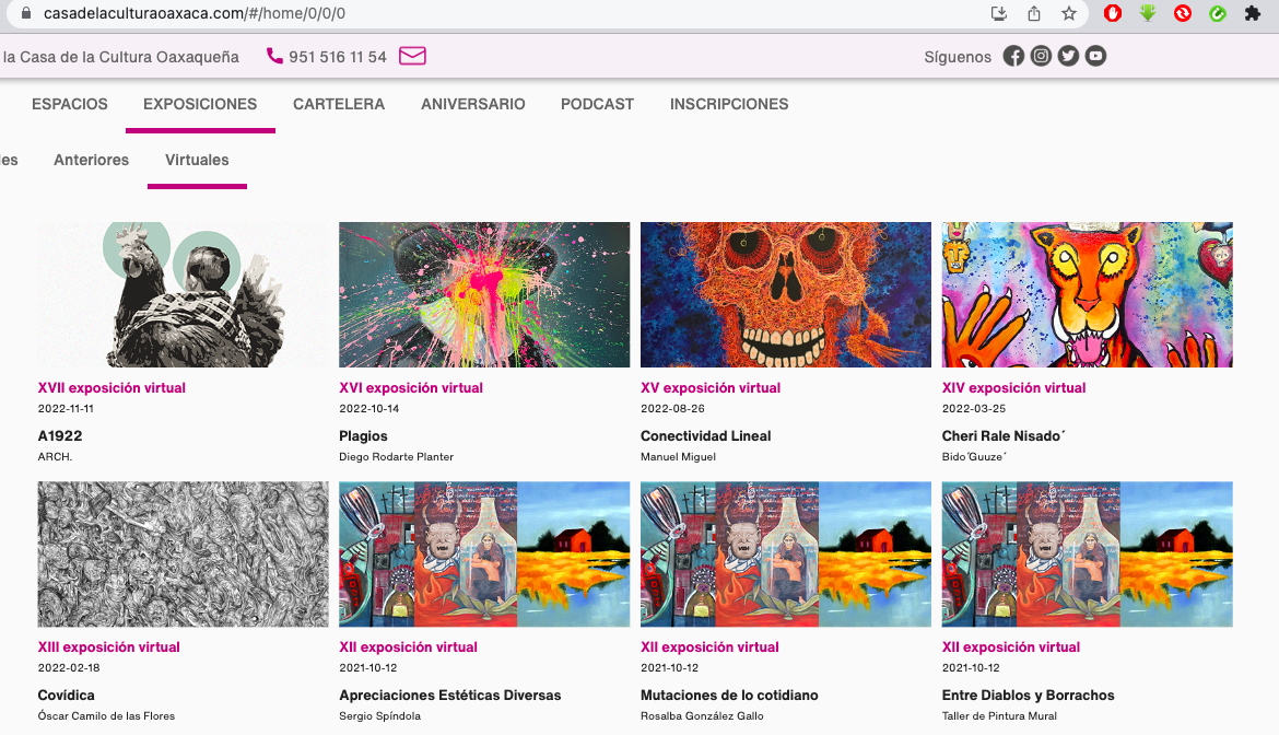 Presenta la Casa de la Cultura Oaxaqueña balance de resultados