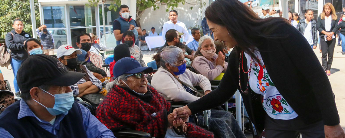 Atiende DIF Oaxaca solicitudes de aparatos funcionales de habitantes de la Mixteca