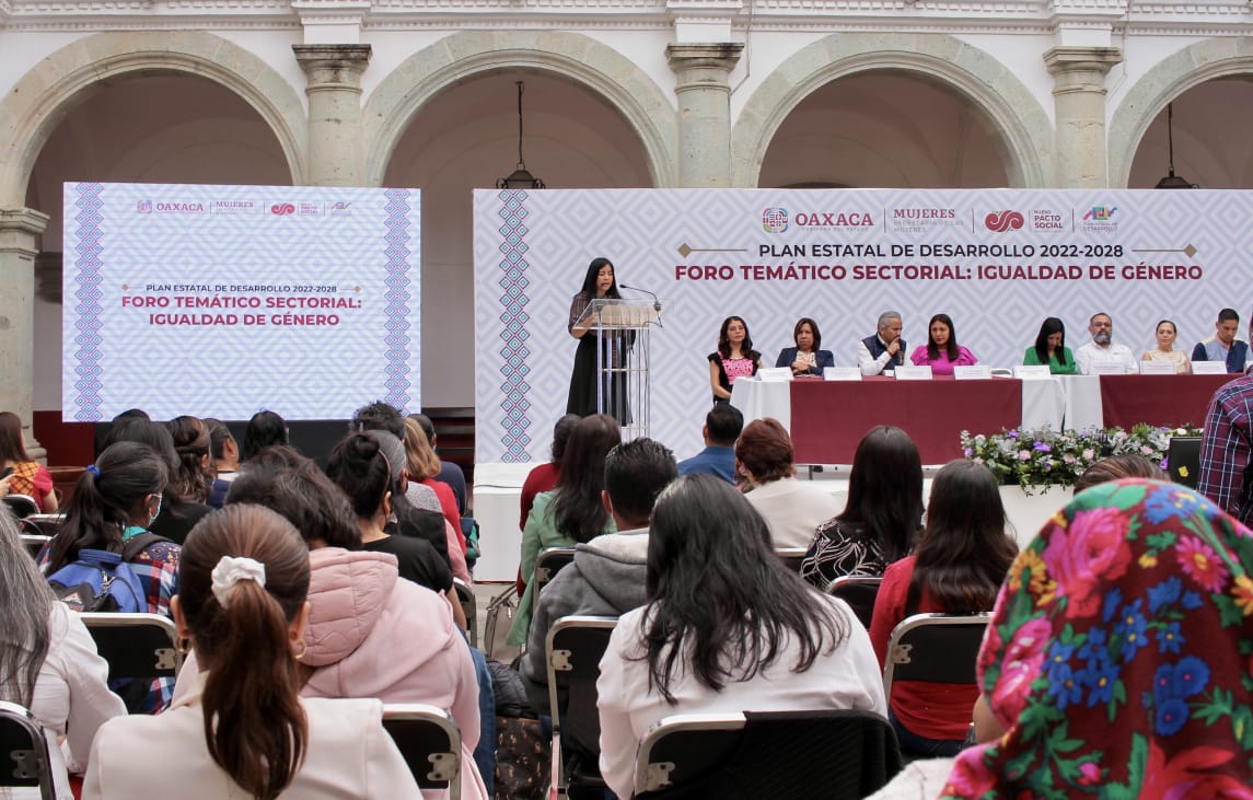 Las voces de las oaxaqueñas contribuyen a la construcción del PED 2022-2028