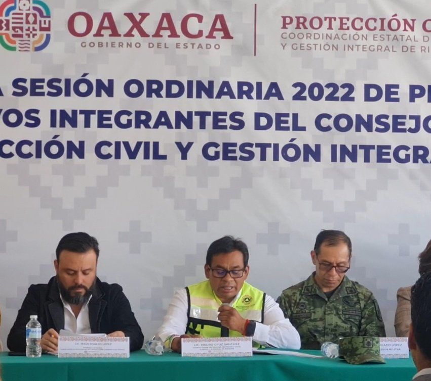 Instalan Tercera Sesión Ordinaria del Consejo Estatal de Protección Civil