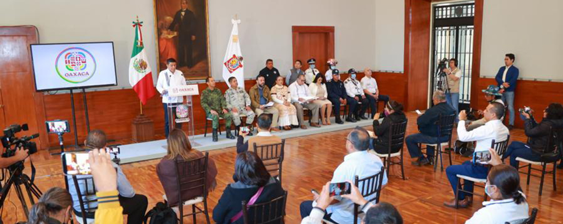 Anuncia Salomón Jara la puesta en marcha del Operativo de Seguridad “Fiestas Decembrinas 2022”