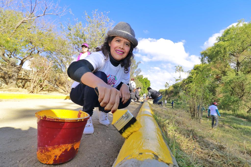 Impulsa Sebienti tequios Bienestar en la Mixteca y Valles Centrales