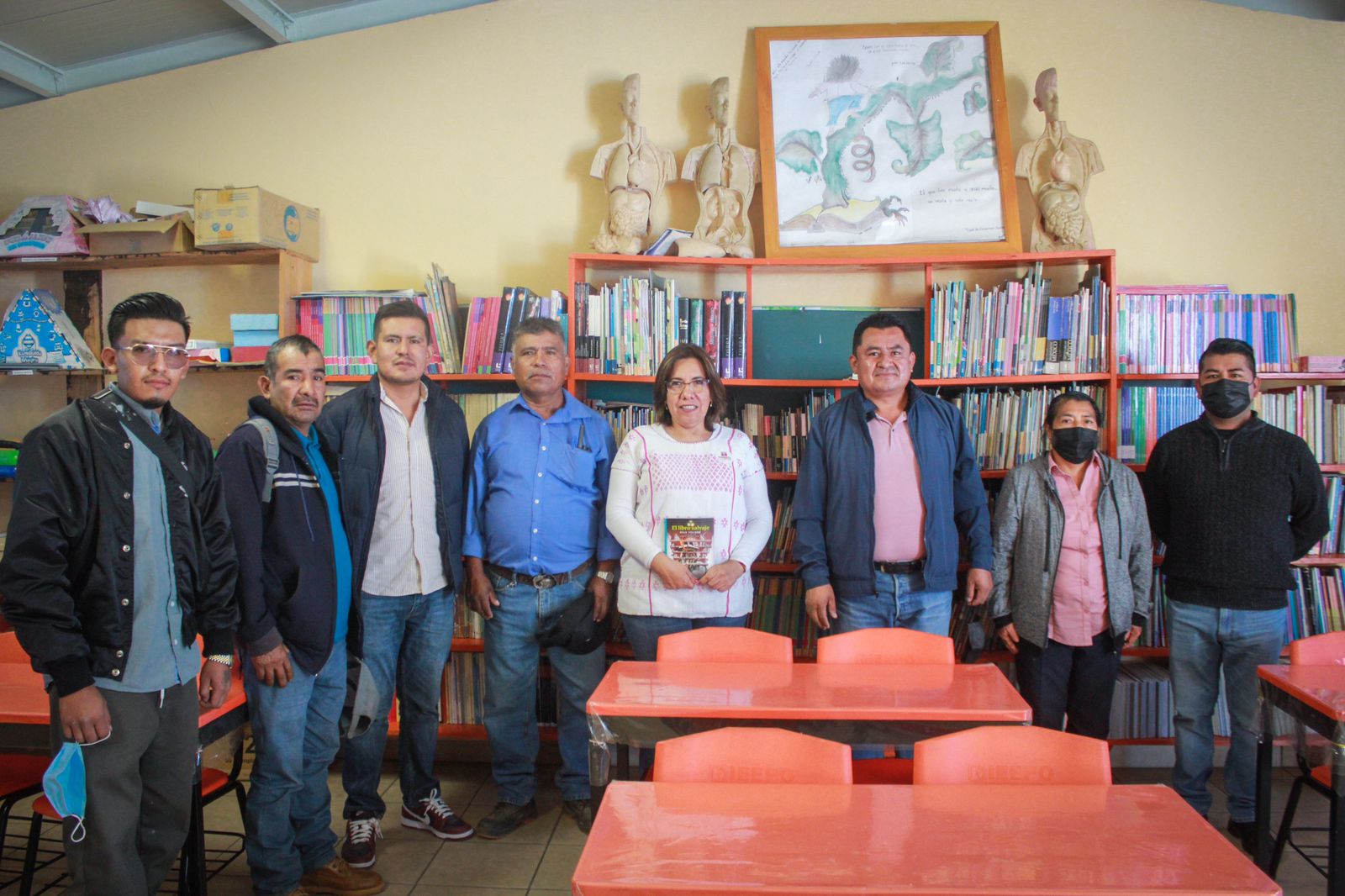 Impulsan en Santa María Peñoles el Programa Estatal Fomento a la Lectura