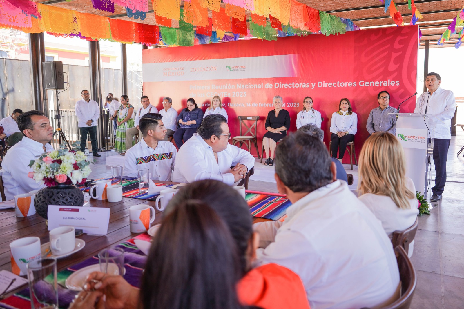 Oaxaca, sede de la Primera Reunión Nacional de Directoras y Directores Generales de CECyTEs 2023