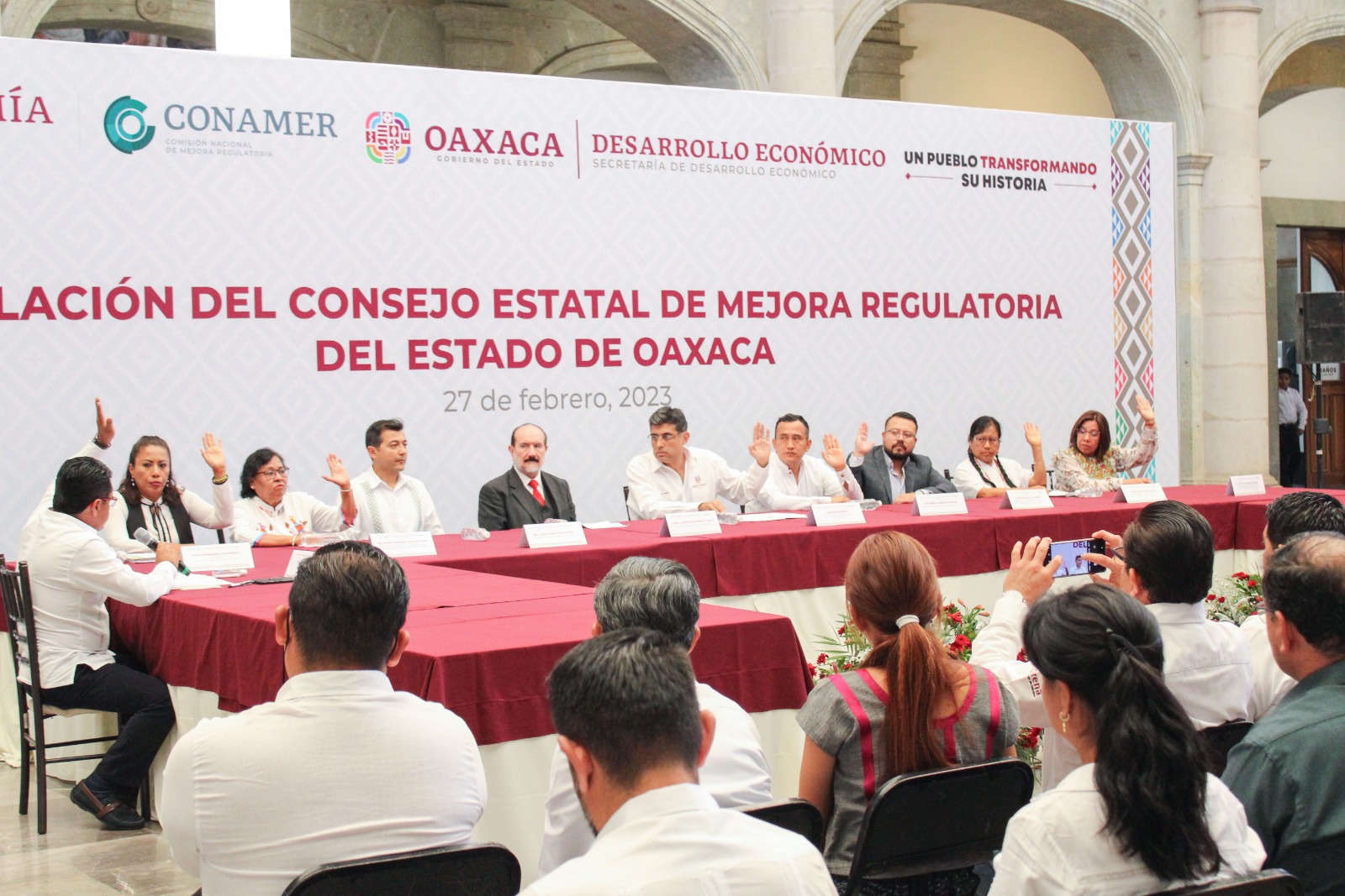 Por vez primera, instala Gobierno de Oaxaca Consejo Estatal de Mejora Regulatoria