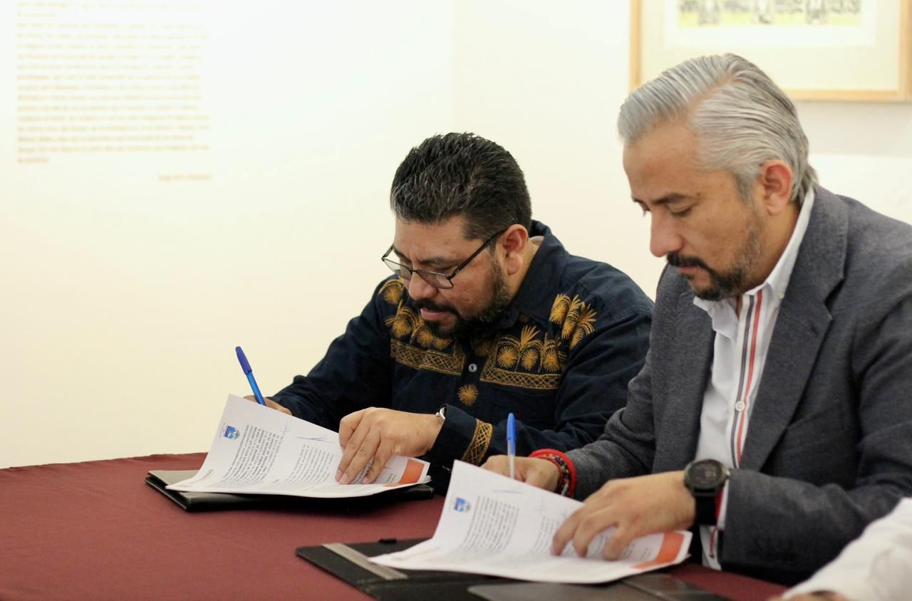 Signan convenio de colaboración IFREO y UABJO