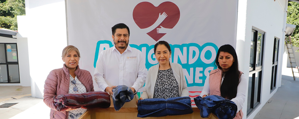 Llegan más donaciones al DIF estatal para abrigar a las oaxaqueñas y oaxaqueños