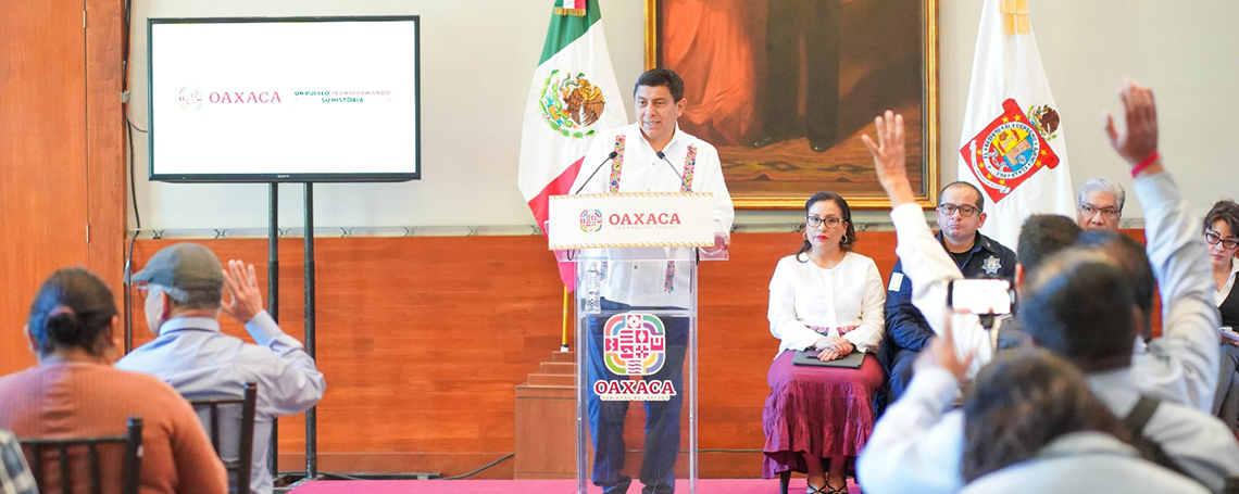 Presidirá Gobernador Salomón Jara reunión urgente de Conago, atenderán el tema de recursos hídricos