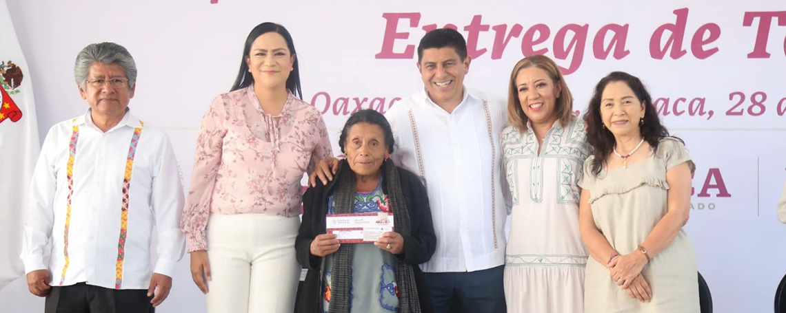 Refrendan Gobierno del Estado y Federal compromiso con personas adultas mayores