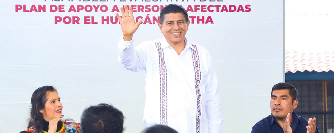 Se auditarán recursos destinados a los 31 municipios afectados por Agatha: Salomón Jara