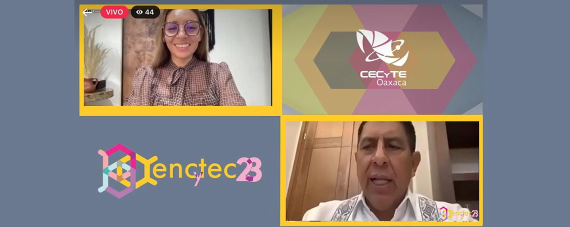 Inaugura Gobernador Salomón Jara tercer Encuentro Internacional de Ciencia y Tecnología en Línea 2023