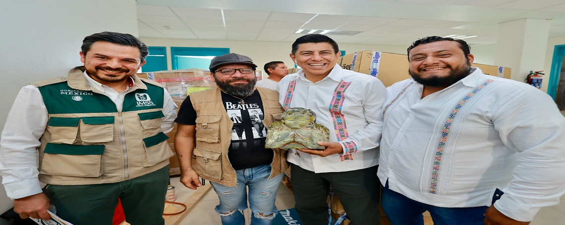 Recorre Gobernador de Oaxaca el Hospital Materno-Infantil en Juchitán de Zaragoza