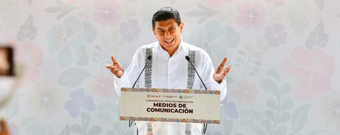 Reconoce Salomón Jara invaluable aportación de los medios de comunicación para la vida democrática y gobernabilidad en la entidad