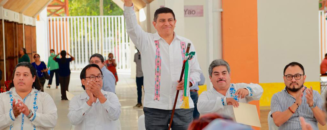 Refrenda Gobierno de Oaxaca un trabajo de territorio