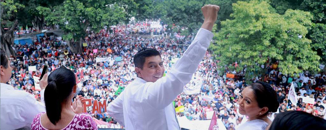 Comienza la Primavera Oaxaqueña; el pueblo respalda al gobernador Salomón Jara Cruz