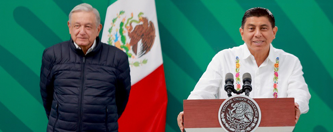 Afirma Salomón Jara que en Oaxaca sienta las bases de un nuevo pacto social con miras a la Cuarta Transformación