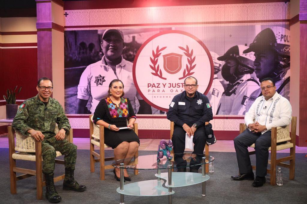 Continúan acciones contundentes del Gobierno de Oaxaca para reducir la delincuencia
