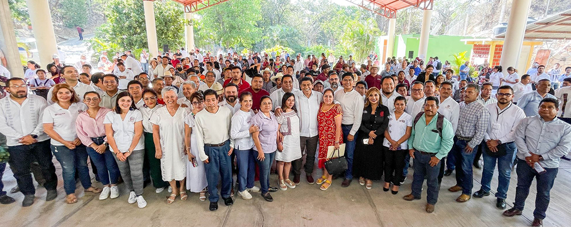 Convoca Salomón Jara a la unidad para lograr la reparación histórica de los pueblos de la Sierra de Flores Magón