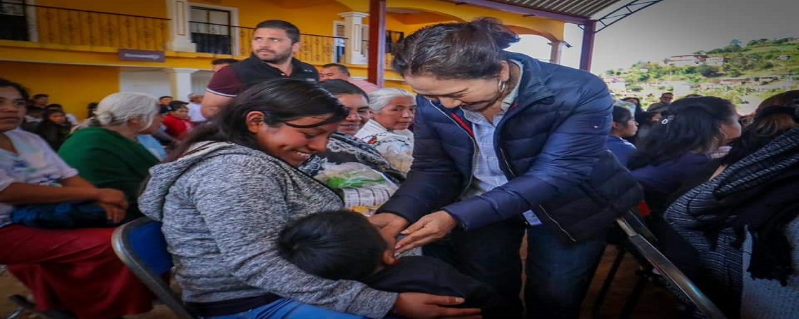 Fortalece DIF Oaxaca alimentación de casi mil familias de la Sierra Juárez