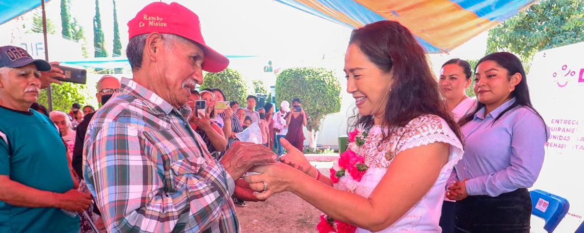 Fortalece DIF Oaxaca equipamiento de Unidades Básicas de Rehabilitación de la Mixteca