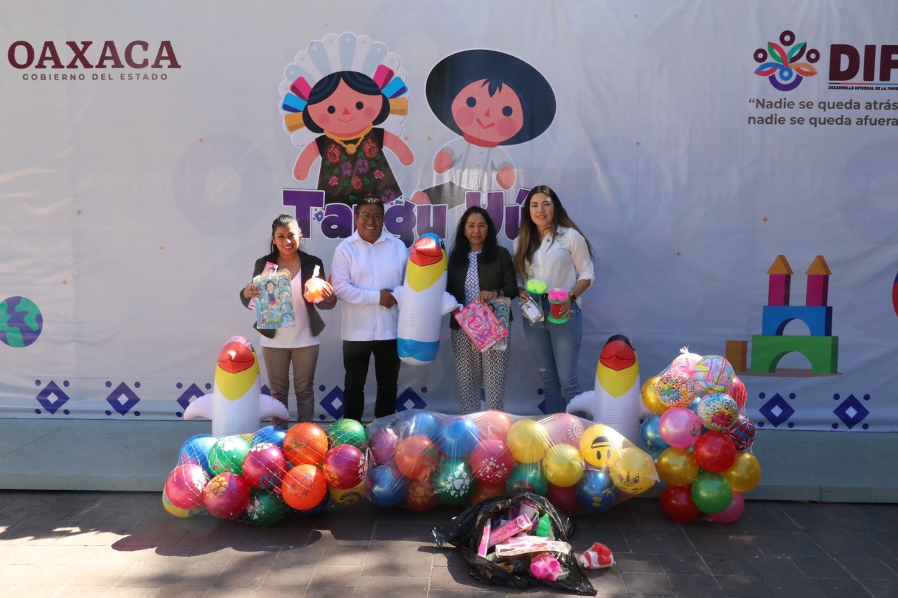 Continúa la invitación a sumarse por la alegría de la niñez oaxaqueña este “Día de Reyes”: DIF Estatal