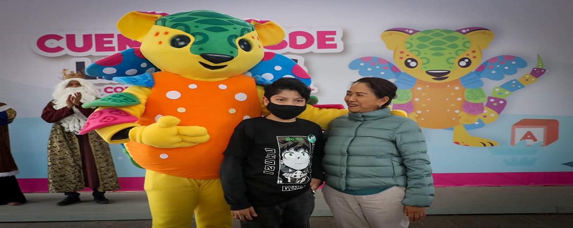 Presentan a “Tachi” como mascota oficial del DIF Oaxaca