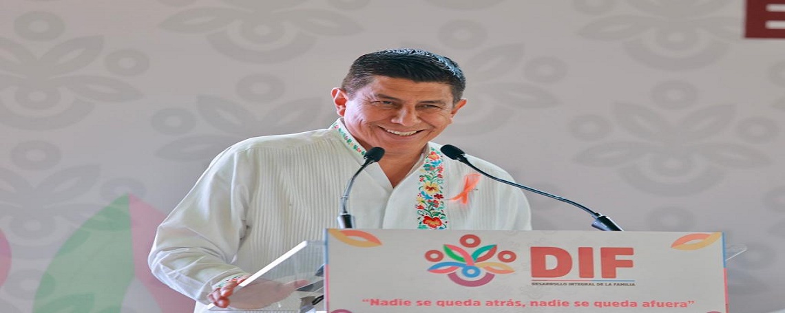 Refrenda Gobierno de Oaxaca asistencia a grupos más necesitados a través del DIF Estatal