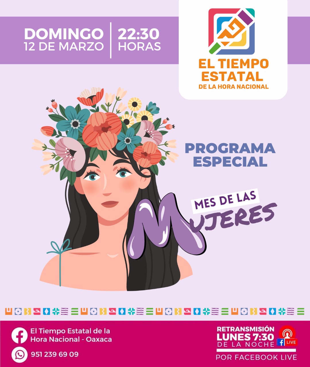 El Tiempo Estatal de la Hora Nacional, un espacio para reconocer y luchar por una igualdad sustantiva