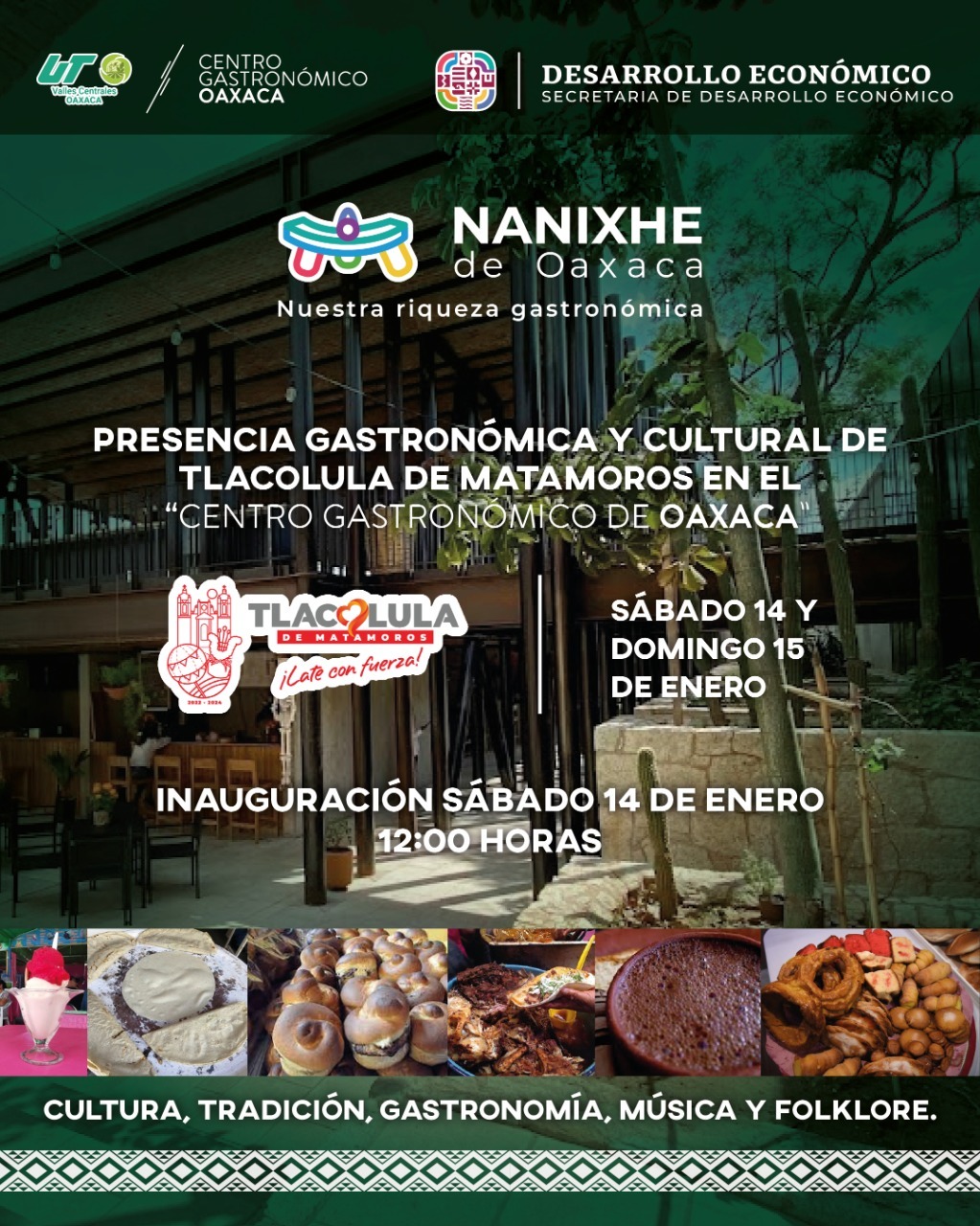 Arrancará UTVCO programa cultural “Nanixhe Oaxaca” en Centro Gastronómico