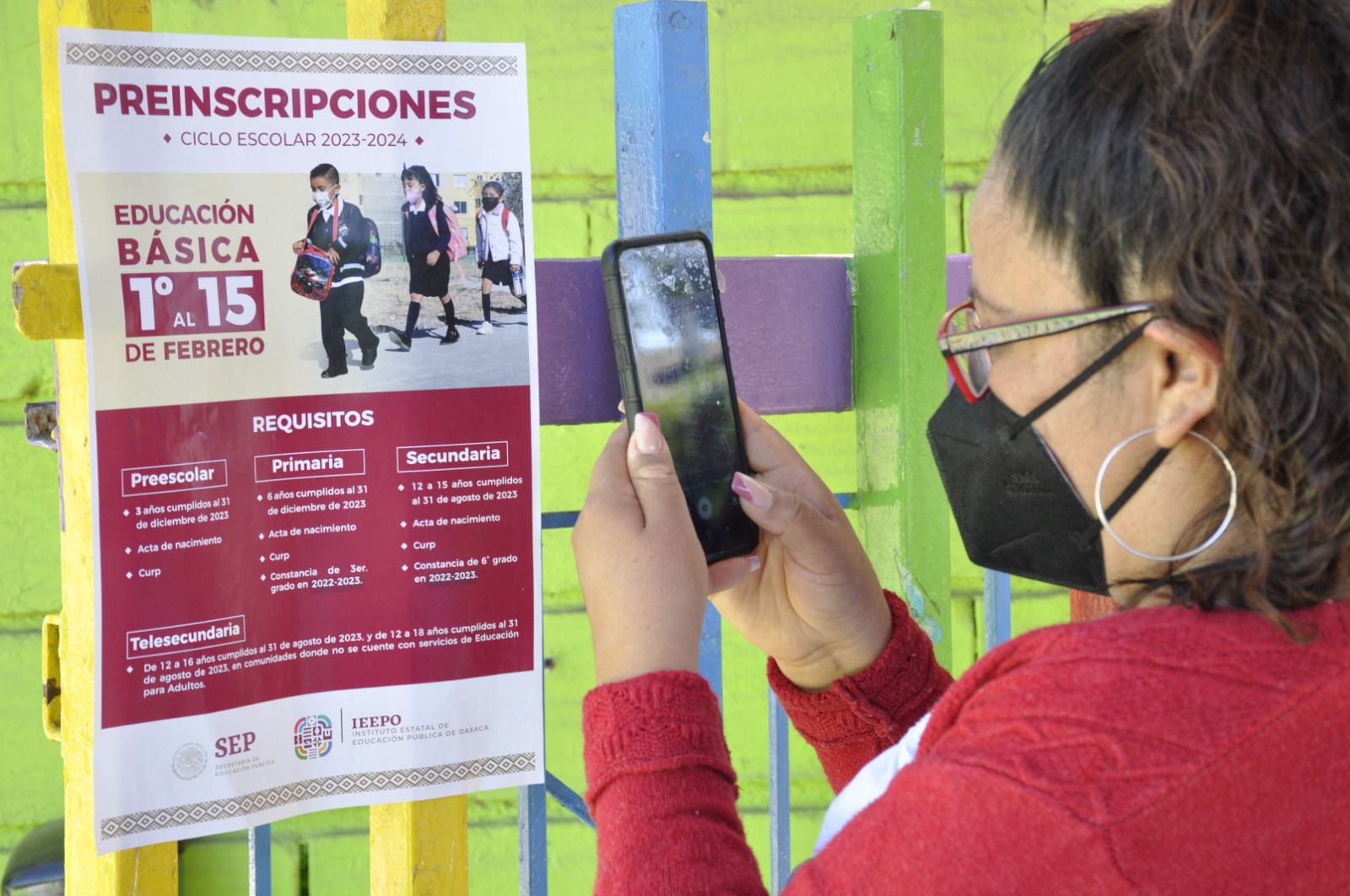 En febrero son las preinscripciones a Educación Básica para el ciclo escolar 2023-2024: IEEPO