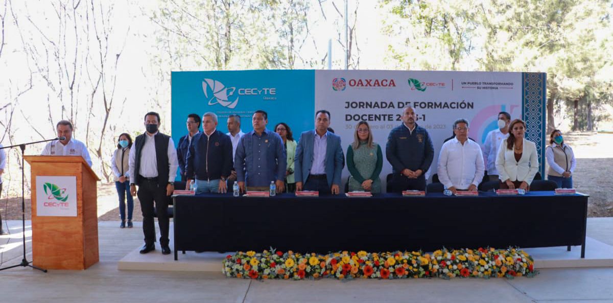 Inicia Cecyte Oaxaca Jornada de Formación Docente semestre 2023-1