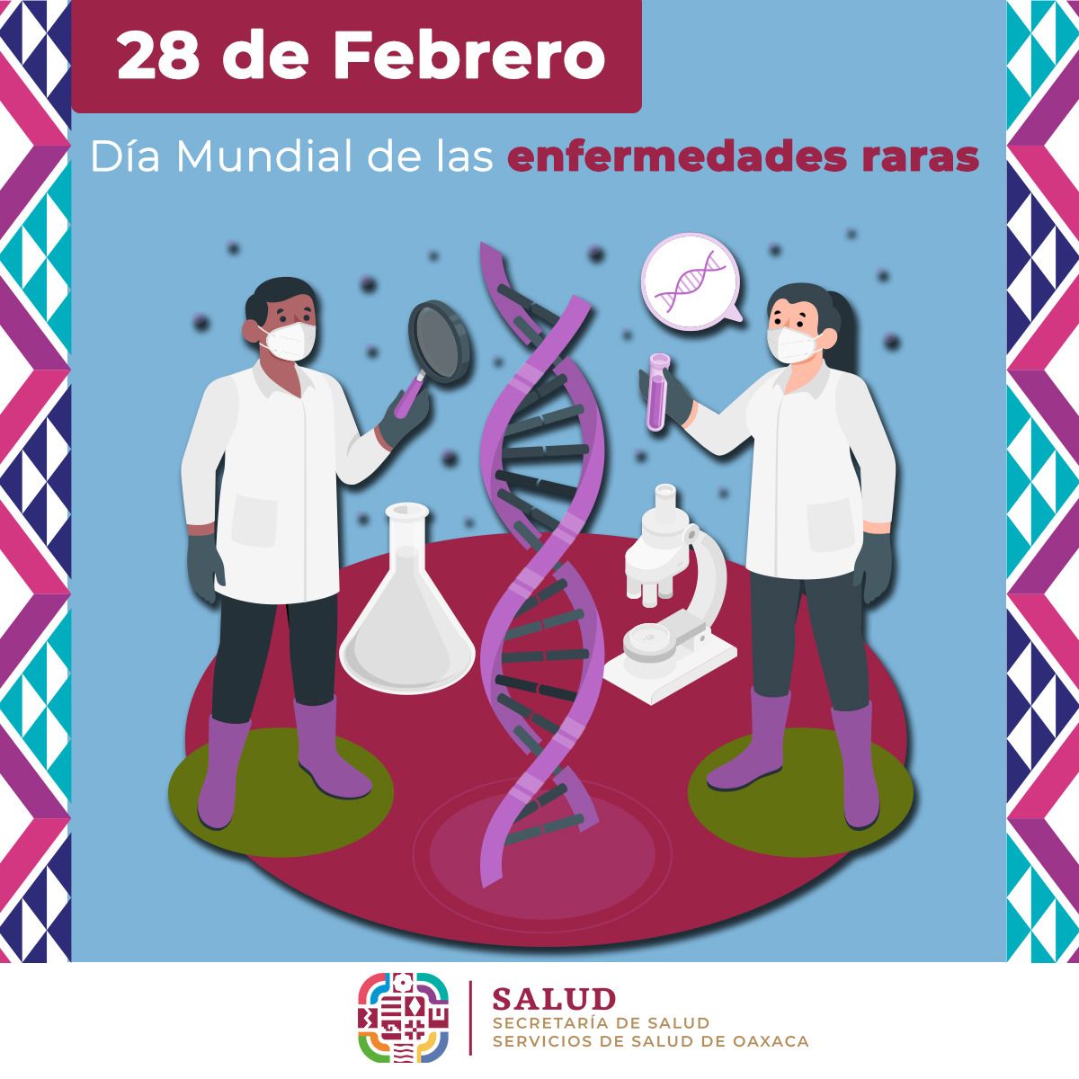 El 70% de los casos de enfermedades raras son de origen genético: SSO