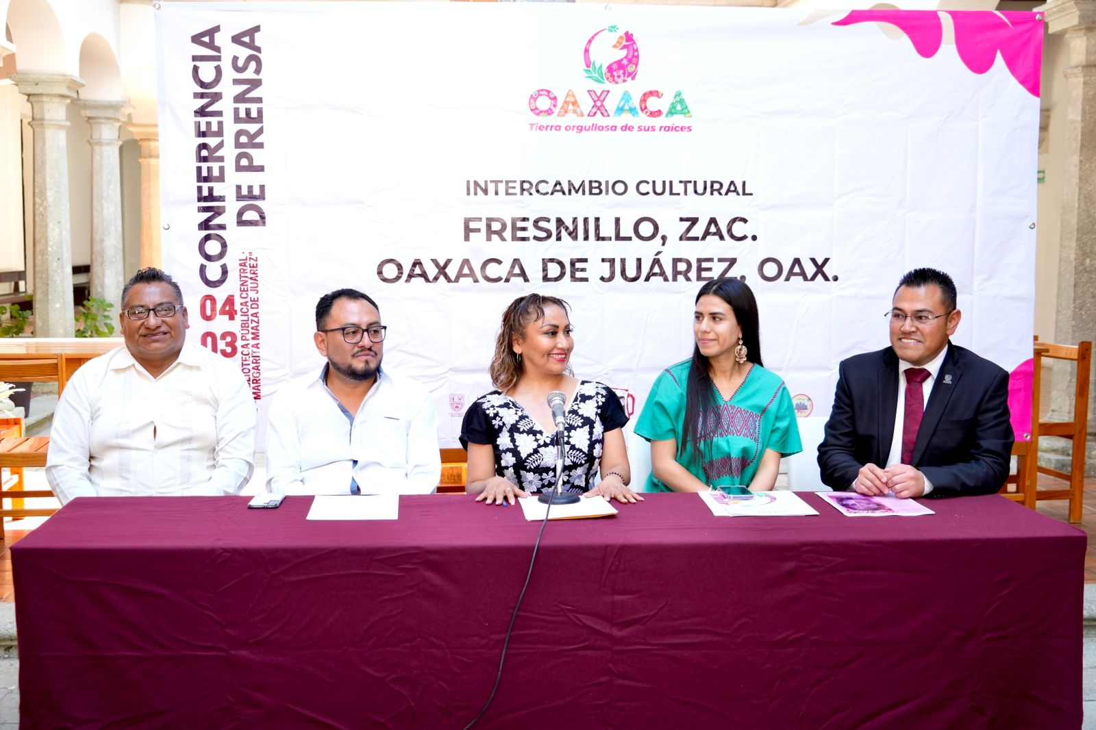 Anuncia Sectur Oaxaca intercambio cultural con Municipio de Fresnillo, Zacatecas