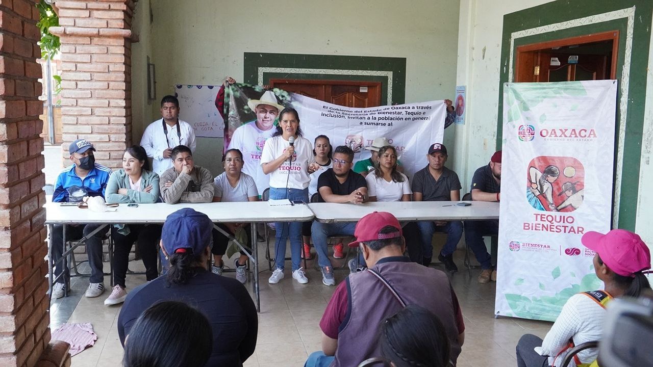 Llega el Tequio Bienestar a la Sierra de Flores Magón