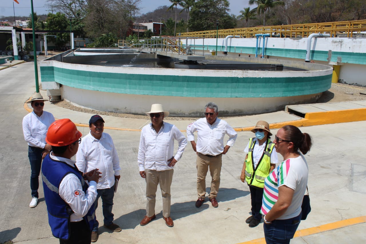 Supervisa Sinfra planta de tratamiento y pozo profundo del Centro Integralmente Planeado Huatulco