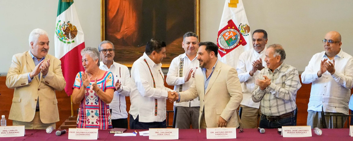 Impulsa Gobierno estatal vínculos con el Politécnico Nacional para el desarrollo de Oaxaca