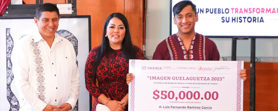 Presenta Gobierno de Oaxaca la imagen oficial de “Julio, mes de la Guelaguetza 2023”