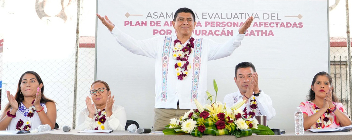 Salud, seguridad y empleo serán prioridad para mi gobierno: Salomón Jara Cruz