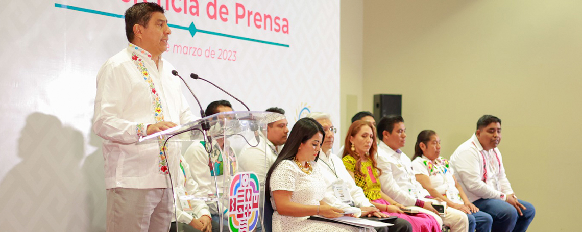 Oaxaca motor para el desarrollo del Sur-sureste de México: Gobernador Salomón Jara